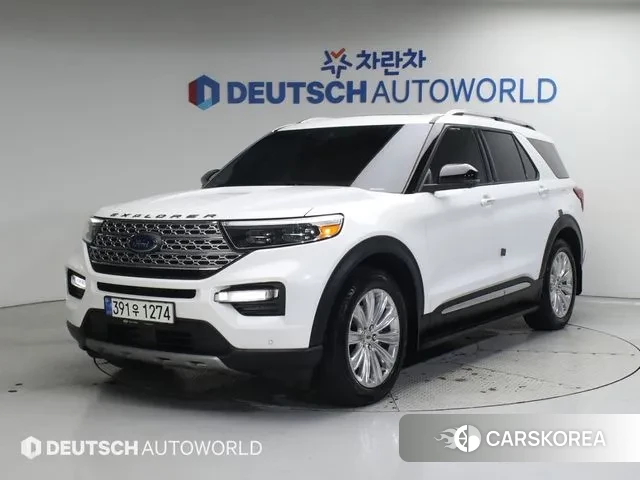 Ford Explorer 6th Generation 2020 Белый из Кореи