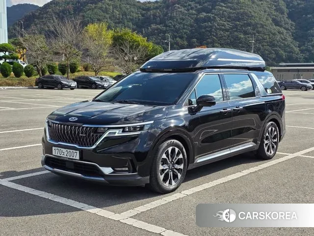 Kia Carnival 4th generation 2021 Черный из Кореи