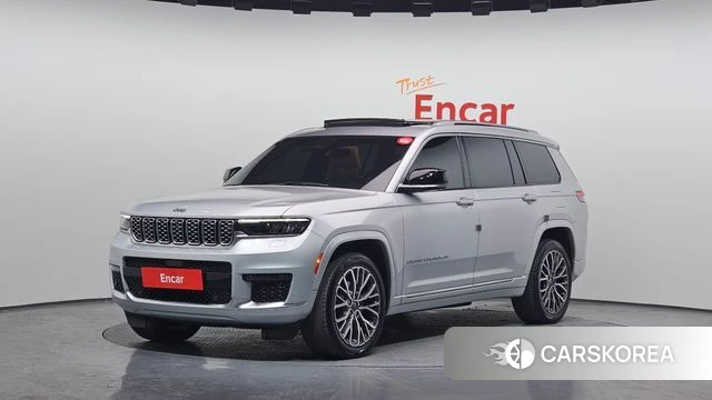 Jeep Grand Cherokee (WL) 2021 Серебряный из Кореи