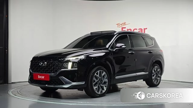 Hyundai The New Santa Fe 2021 Черный из Кореи