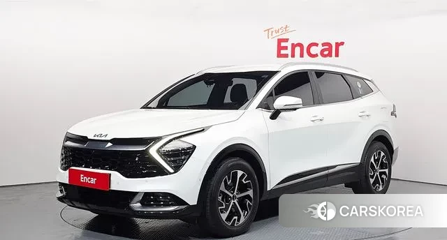 Kia Sportage 5th Generation Hybrid 2021 Белый из Кореи