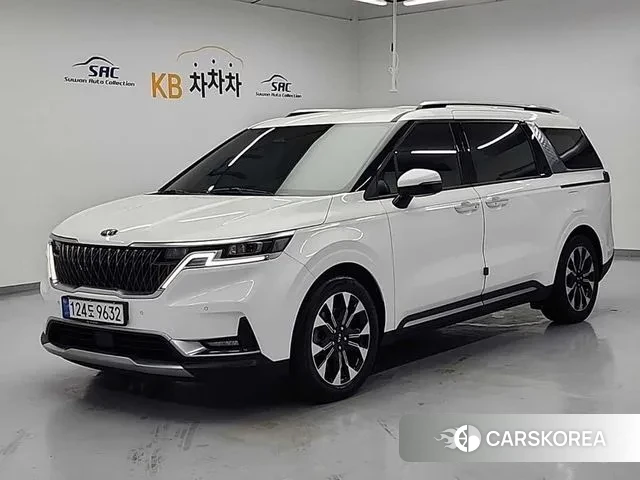 Kia Carnival 4th generation 2020 Белый из Кореи