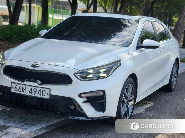Kia Come New K3 2018 Белый из Кореи