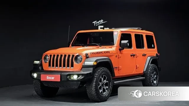 Jeep Wrangler (JL) 2019 Оранжевый из Кореи