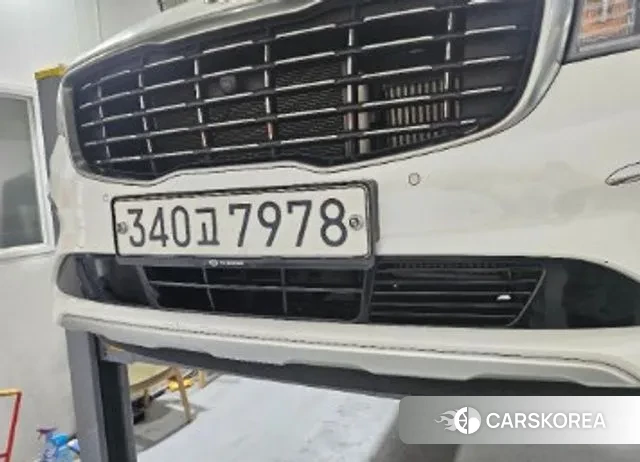 Kia The New Carnival 2018 Белый из Кореи