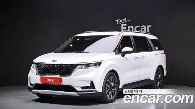 Kia Carnival 4th generation 2021 Белый из Кореи