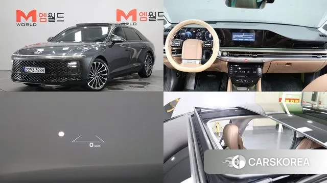 Hyundai Grandeur (GN7) 2023 Серый из Кореи