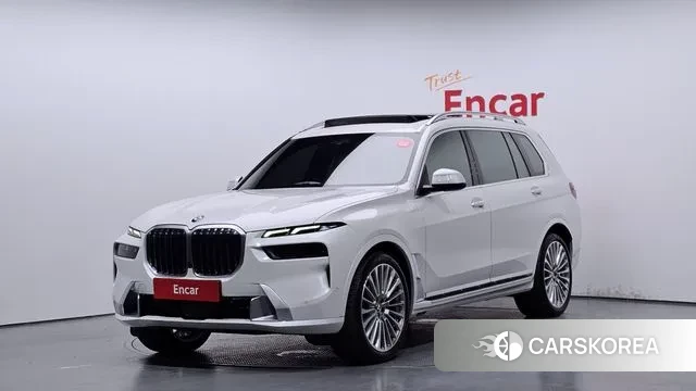BMW X7 (G07) 2023 Белый из Кореи