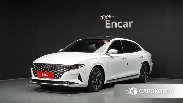 Hyundai The New Grandeur IG Hybrid 2022 Белый из Кореи