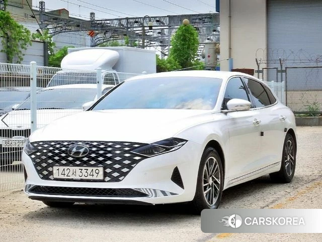 Hyundai The New Grandeur IG 2021 Белый из Кореи