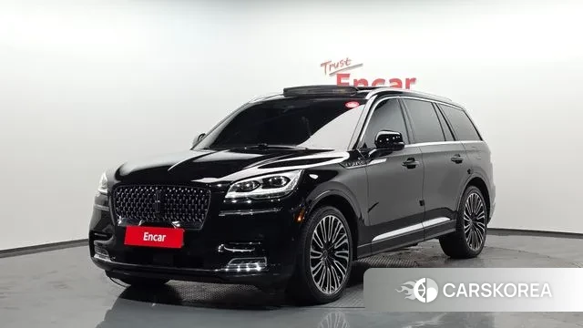 Lincoln Aviator 2nd generation 2023 Черный из Кореи
