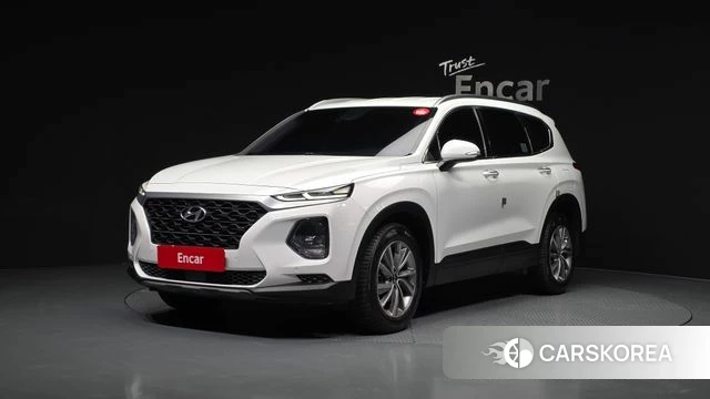 Hyundai Santa Fe TM 2019 Белый из Кореи