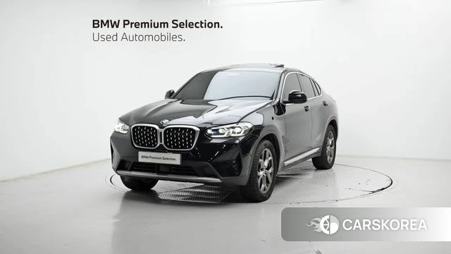 BMW X4 (G02) 2022 Черный из Кореи
