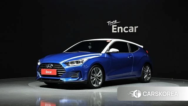 Hyundai Veloster (JS) 2018 Синий из Кореи