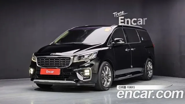 Kia The New Carnival 2019 Черный из Кореи