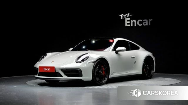 Porsche 911(992) 2023 Серебристо-серый из Кореи