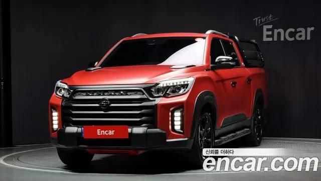 Ssangyong The New Rexton Sports Cannes 2022 Красный из Кореи