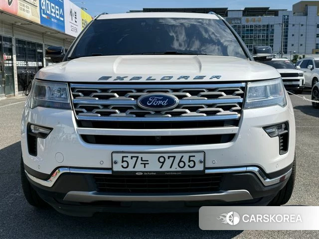 Ford Explorer 2018 Белый из Кореи