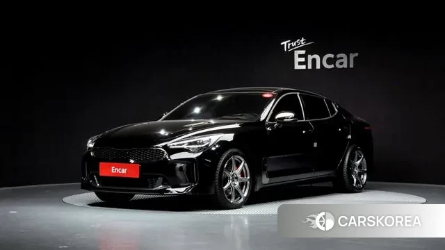 Kia Stinger Meister 2022 Черный из Кореи