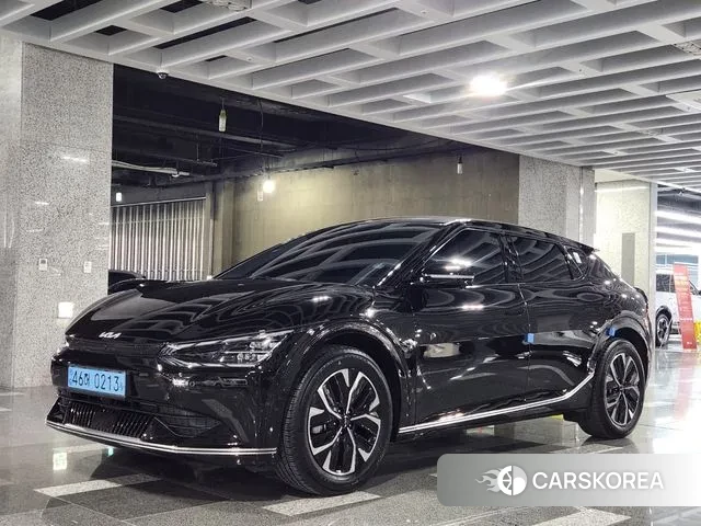 Kia EV6 2022 Черный из Кореи