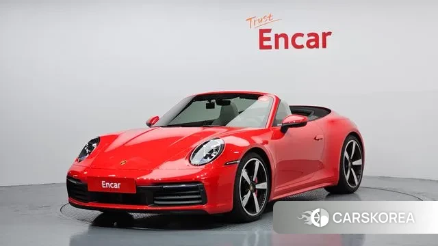 Porsche 911(992) 2024 Красный из Кореи