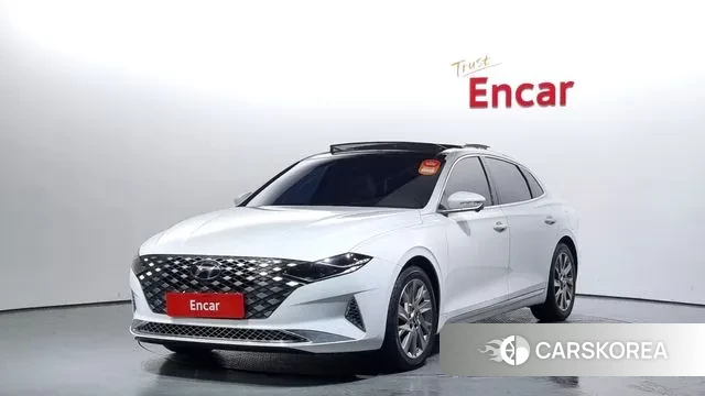 Hyundai The New Grandeur IG Hybrid 2020 Белый из Кореи