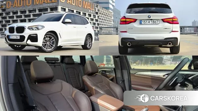 BMW X3 (G01) 2020 Белый из Кореи