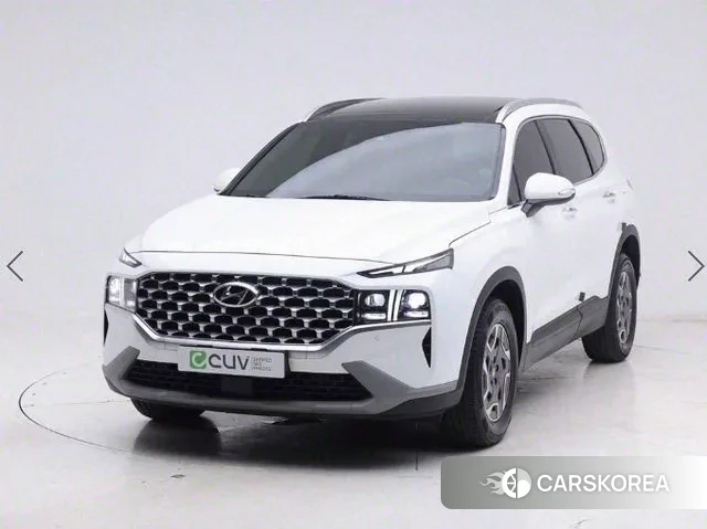 Hyundai The New Santa Fe 2021 Белый из Кореи