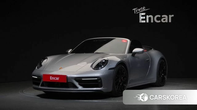 Porsche 911(992) 2023 Серебристо-серый из Кореи