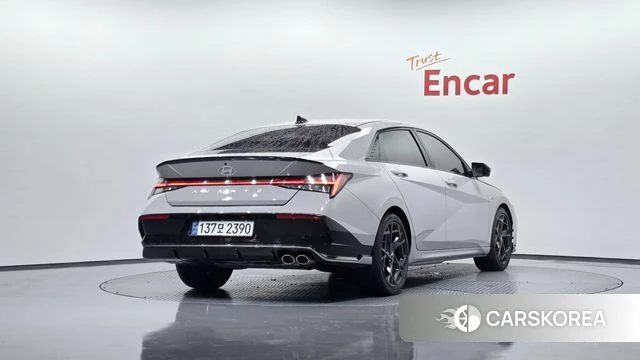 Hyundai The New Avante (CN7) 2024 Серый из Кореи