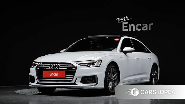 Audi A6 (C8) 2021 Белый из Кореи