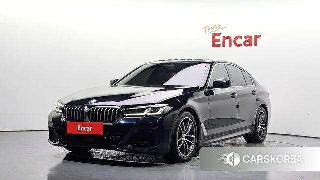 BMW 5 Series (G30) 2022 Черный из Кореи