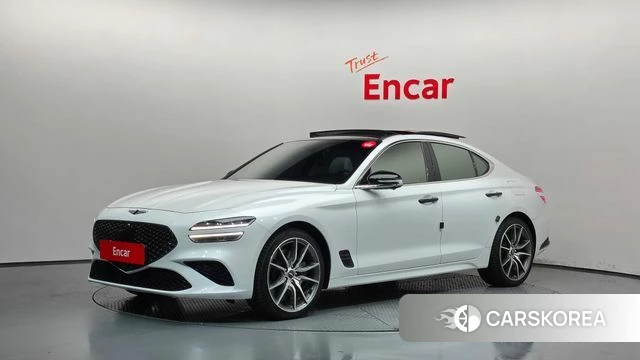 Genesis The New G70 2021 Белый из Кореи