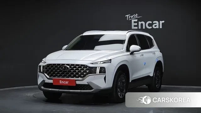 Hyundai The New Santa Fe 2021 Белый из Кореи