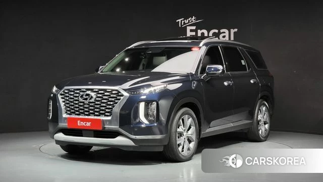 Hyundai Palisade 2021 Синий из Кореи