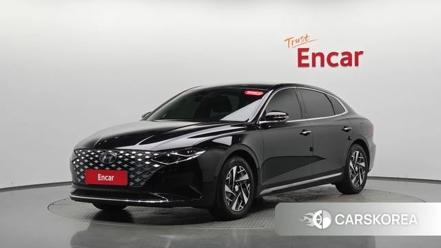 Hyundai The New Grandeur IG Hybrid 2022 Черный из Кореи