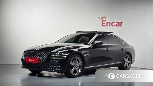 Genesis G80 (RG3) 2021 Черный из Кореи