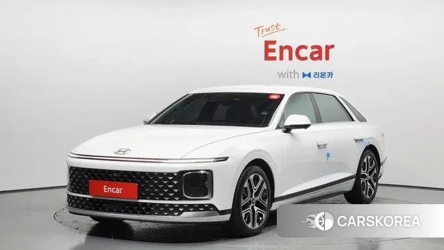 Hyundai Grandeur Hybrid (GN7) 2023 Белый из Кореи