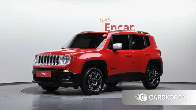 Jeep Renegade 2018 Красный из Кореи