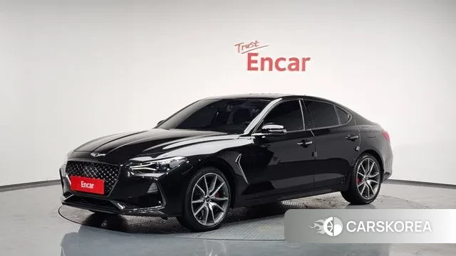 Genesis G70 2018 Черный из Кореи