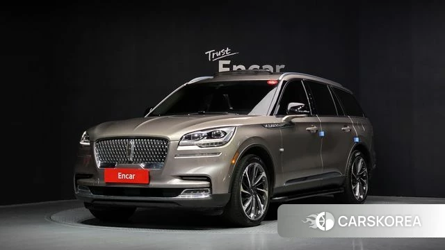 Lincoln Aviator 2nd generation 2019 Песочный из Кореи