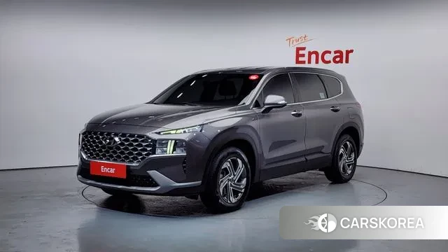 Hyundai The New Santa Fe 2022 Серый из Кореи