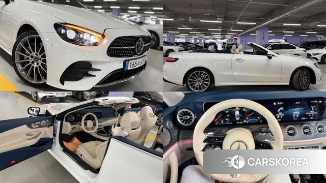 Mercedes-Benz E-Class W213 2023 Белый из Кореи