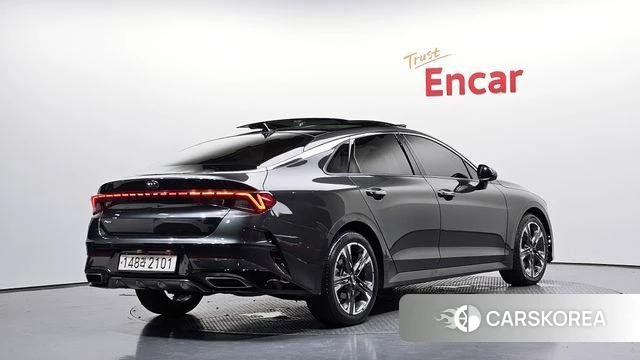 Kia K5 3rd generation 2020 Серый из Кореи