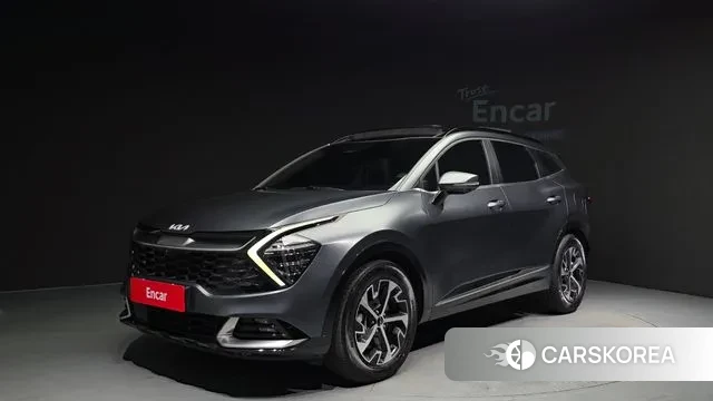 Kia Sportage 5th Generation Hybrid 2022 Серый из Кореи