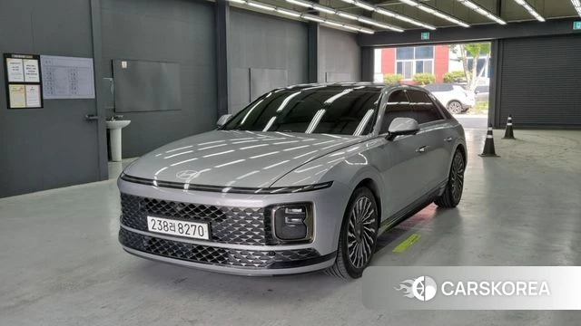Hyundai Grandeur (GN7) 2022 Серебристо-серый из Кореи