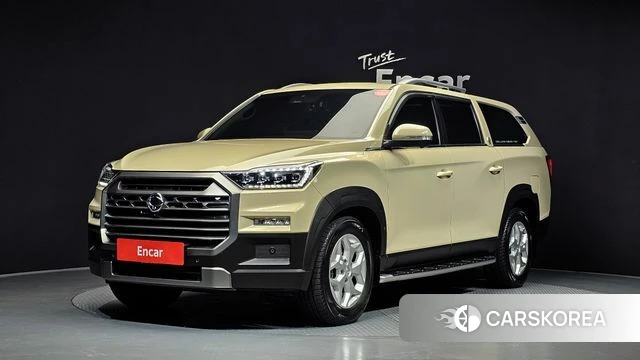 Ssangyong The New Rexton Sport 2023 Жемчужный цвет из Кореи