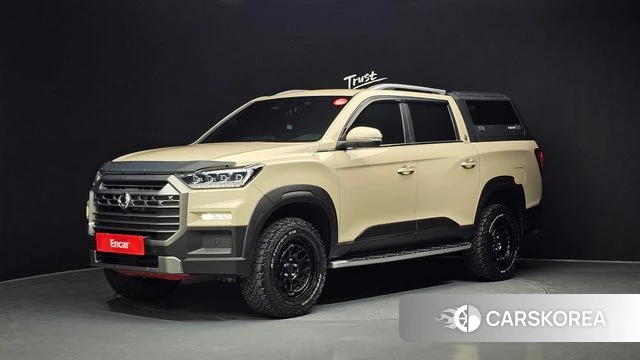 Ssangyong The New Rexton Sport 2023 Жемчужный цвет из Кореи