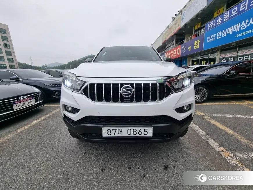 Ssangyong Rexton Sports Cannes 2019 Белый из Кореи
