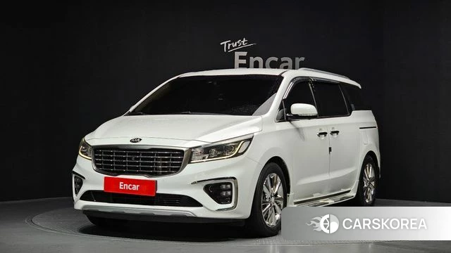 Kia The New Carnival 2018 Белый из Кореи